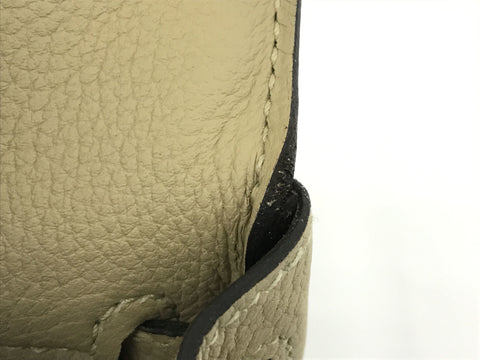 HERMES Kelly HERMES Kelly 25 Togo trench SV metal fittings A carved seal handbag