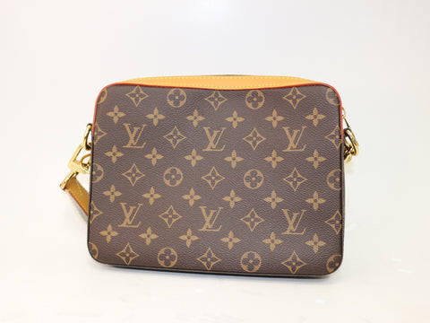 LOUIS VUITTON NIGO collaboration trio monogram messenger shoulder bag