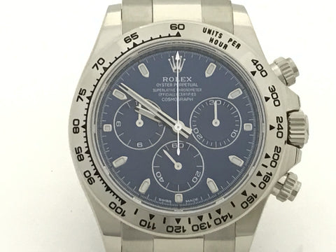 ROLEX Daytona 116509 Random Number 341D8806 Blue Dial Men's Watch