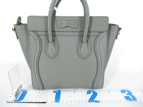 CELINE Luggage Nano Shopper Shoulder Bag