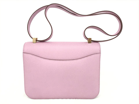 HERMES Constance Vaux Epson Mauve Silvestre PG U shoulder bag