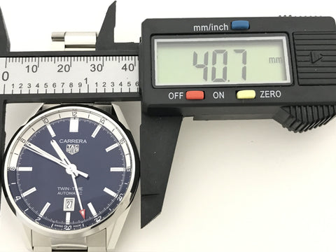 TAG Heuer WBN201A.BA0640 WQM6383 Blue Dial Automatic Men's Watch