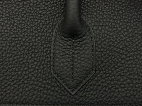 HERMES Hauta Croix 40 Togo Black SS U Handbag