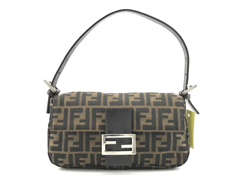 FENDI Zucca Pattern Zucca Mamma Bucket Handbag