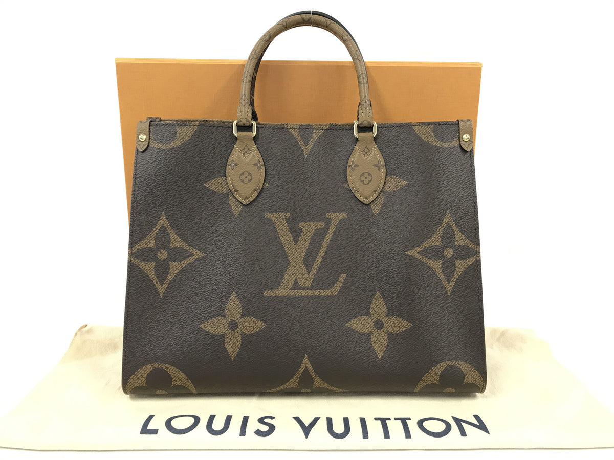 LOUIS VUITTON monogram monogram on the go MM tote bag