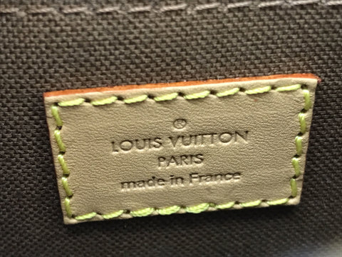 LOUIS VUITTON Monogram Back Petit Sac Plastic Monogram Shoulder Bag