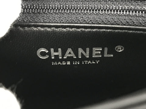 CHANEL lambskin CHANEL 2WAY shoulder lamb black SS shoulder bag