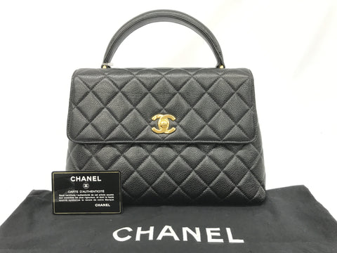 CHANEL caviar skin handbag handbag