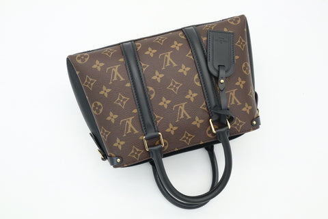 LOUIS VUITTON M44898 Monogram Soufflot NV BB Noir IC Chip Reactive No Serial Tag Handbag