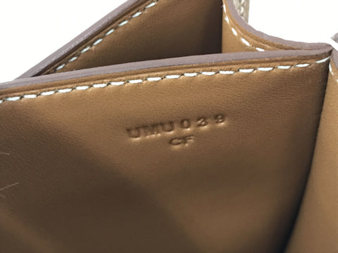 HERMES Constance Epson Gold GP U handbag
