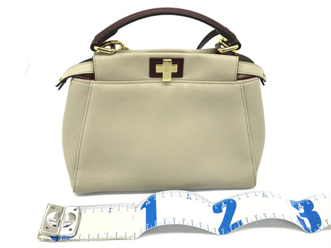 Fendi Peekaboo Mini Peekaboo Bicolor Handbag