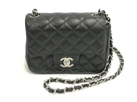 CHANEL matelasse minimato caviar black SS shoulder bag