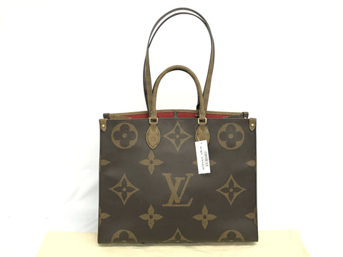 LOUIS VUITTON monogram on the go tote bag tote bag