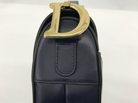 Dior saddle bag leather shoulder bag