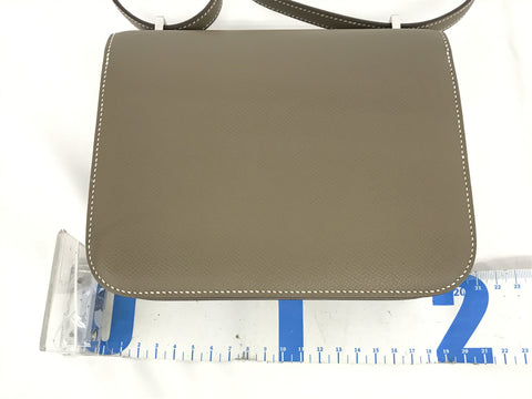 HERMES HERMES Constance silver metal fittings shoulder bag engraving Z shoulder bag