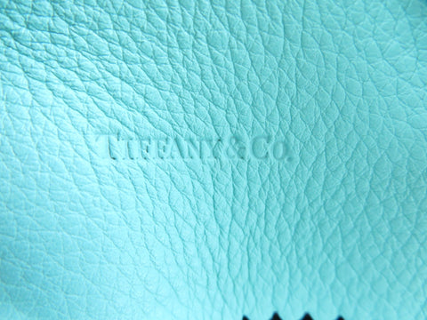 Tiffany & Co. Tiffany 2way Bag Leather Tiffany Blue Tote Bag