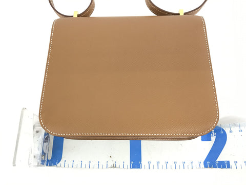 HERMES HERMES Constance 3 mini shoulder bag silver metal fittings carved seal Z shoulder bag