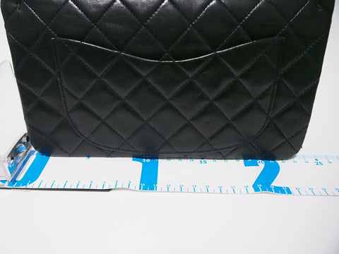 CHANEL lambskin W flap 23 [with seal card] No. 1 shoulder bag