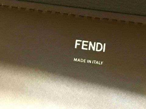 FENDI SUNSHINE LARGE BROWN TOTE BAG