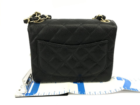 CHANEL caviar skin caviar minimato GP metal fittings 9 series shoulder bag