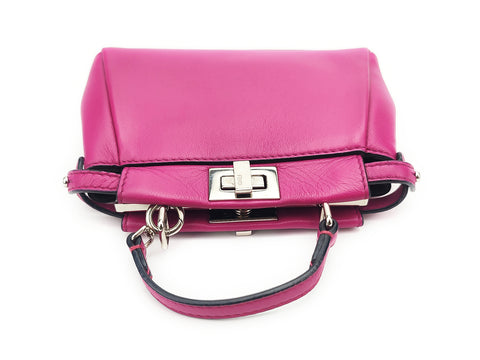 FENDI Peekaboo Pink Shoulder Bag Shoulder Bag