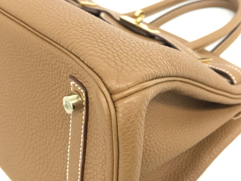 HERMES Birkin Birkin 30 Togo Gold GP L Handbag