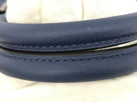 HERMES Birkin Birkin 30 Togo blue series SV metal fittings D engraving handbag