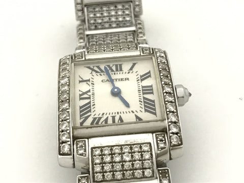 Cartier Tank Francaise SM 2384 807816CD Women's Watch