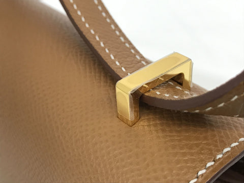 HERMES HERMES Constance 3 mini shoulder bag silver metal fittings carved seal Z shoulder bag