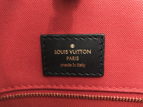 LOUIS VUITTON monogram on-the-go handbag handbag