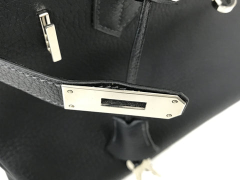 HERMES Birkin Birkin 30 Togo black □H engraving handbag