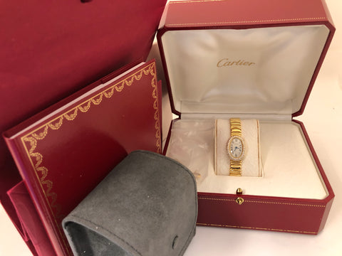 Cartier Mini Baignoire 2368 CC21321 Ladies Watch