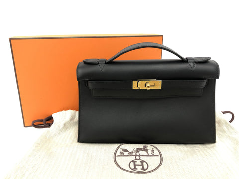 HERMES Kelly pochette Kelly handbag
