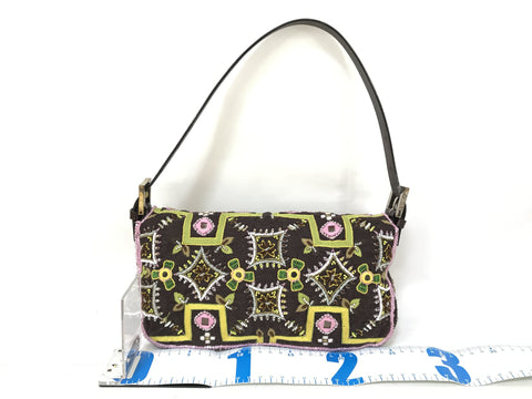 FENDI mamma mamma beads semi-shoulder shoulder bag