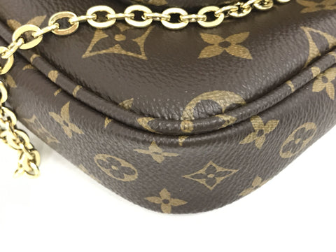 LOUIS VUITTON Monogram Monogram Multi Pochette Accessoire Shoulder Bag