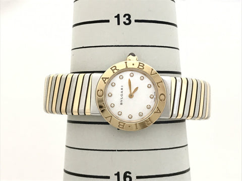 BVLGARI BBLP262TSG PO1105 Shell Dial Ladies Watch