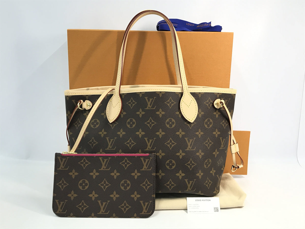 LOUIS VUITTON Monogram Monogram M41245 Neverfull PM Tote Bag