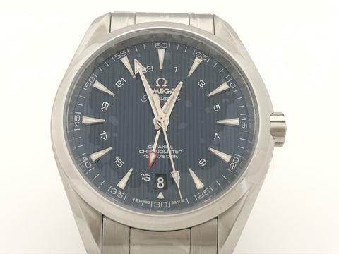 OMEGA Seamaster 231.10.43.22.03.001 87122439 Seamaster Aqua Terra GMT Blue Dial Co-Axial Men's Watch