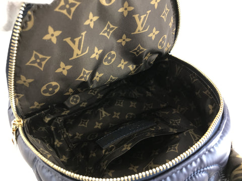 LOUIS VUITTON Palm Springs MINI Down Navy Rucksack