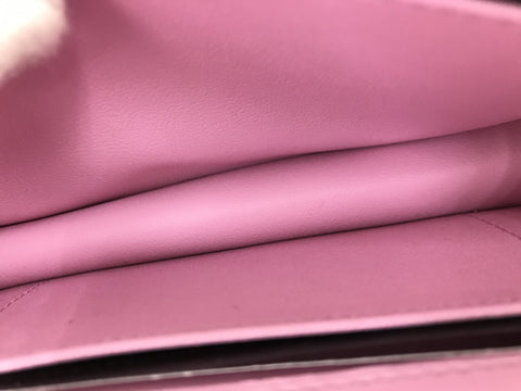 CHANEL CHANEL Chain Top Handle Mini Flap Black/Pink Handbag AP3226 Handbag