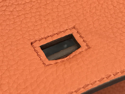 HERMES Birkin Birkin 30 Togo X stamp handbag