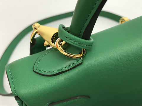 HERMES Kelly 25 Vaux Swift Vertigo GP C Handbag