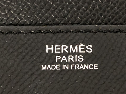 HERMES Birkin Birkin 30 Epson black SV metal fittings □P handbag