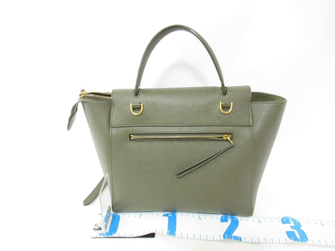 CELINE Celine Belt Bag Nano 2WAY Handbag Khaki Handbag