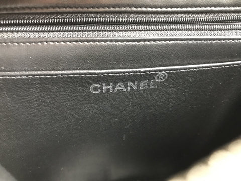 CHANEL Suede Velor Backpack Bag Rucksack