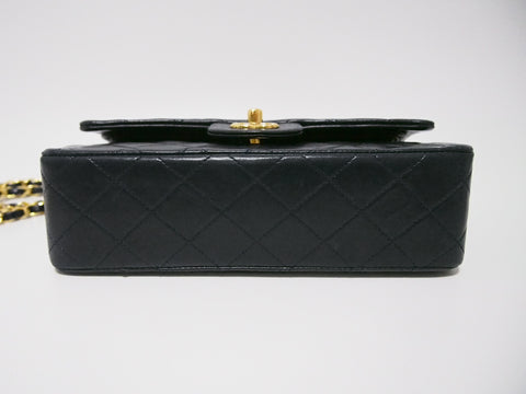 CHANEL lambskin W flap 23 [with seal card] No. 1 shoulder bag