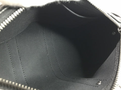 LOUIS VUITTON Monogram Eclipse Keepall Bandouliere 25 Handbag