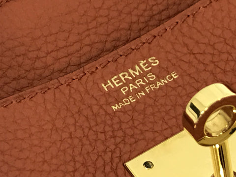HERMES Birkin Birkin 30 Togo X stamp handbag