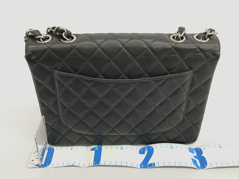 CHANEL Medium Mato Caviar Black SS Shoulder Bag