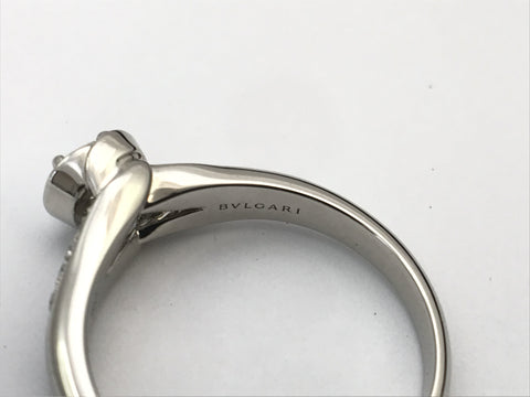 BVLGARI Incontro d'Amore Diamond PT950 5.1g Ring (Precious Metal)